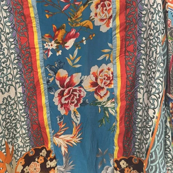 Johnny Was Multicolor Bohemian Blouse - Picture 5 of 6